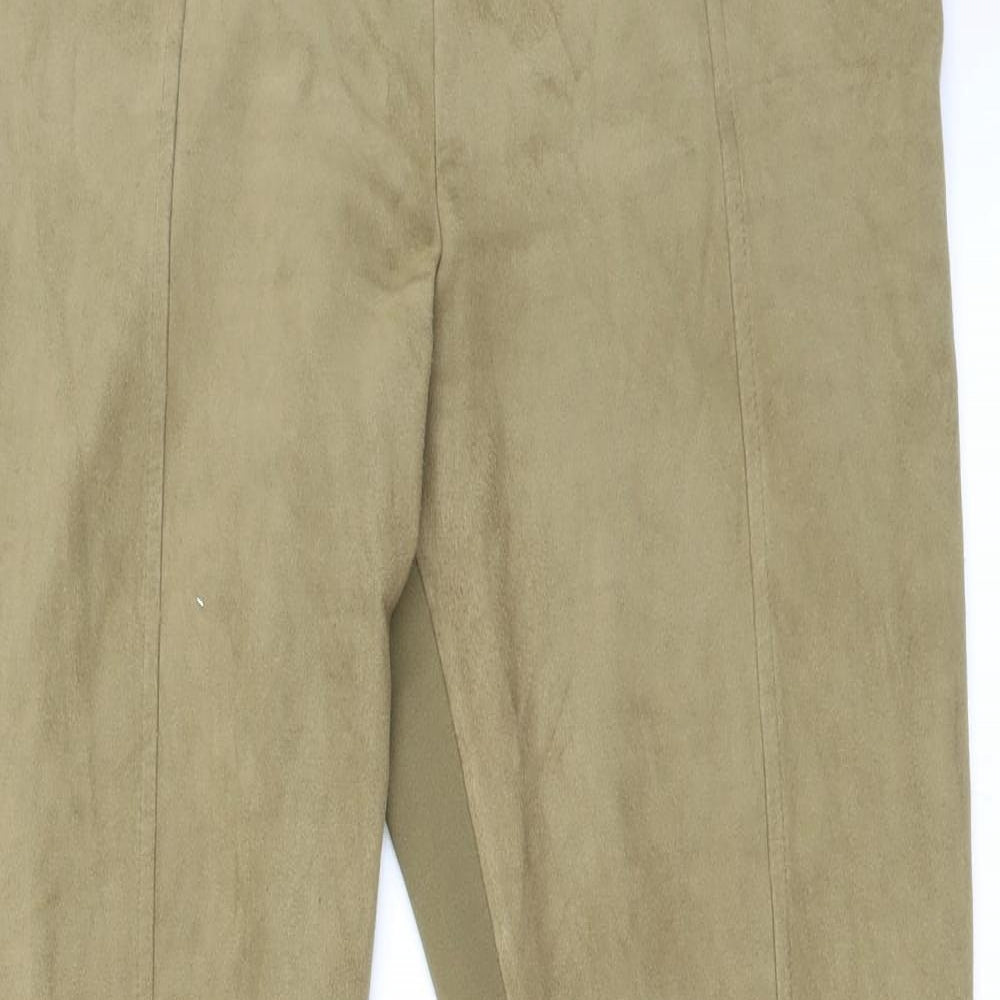 Womens UK Size L H&M Regular Fit  Brown Trousers