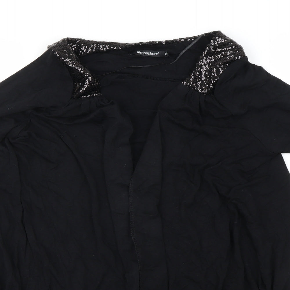 Atmosphere Womens Black   Cardigan Jumper Size 10
