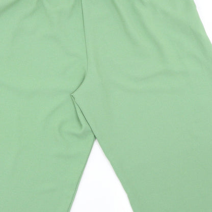 TU Womens Green   Sweatpants Trousers Size 14 L20 in