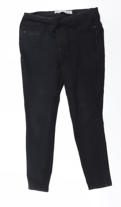 Bullhead Denim Co. Womens Black   Jegging Trousers Size 12 L26 in
