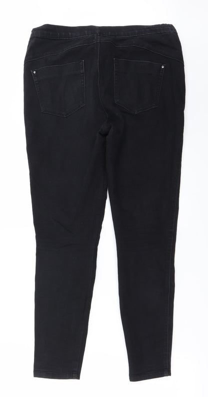 Bullhead Denim Co. Womens Black   Jegging Trousers Size 12 L26 in