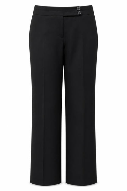 George Womens Black   Trousers  Size 10 L25 in