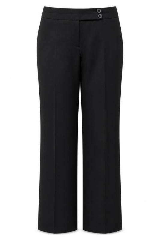 George Womens Black   Trousers  Size 10 L25 in