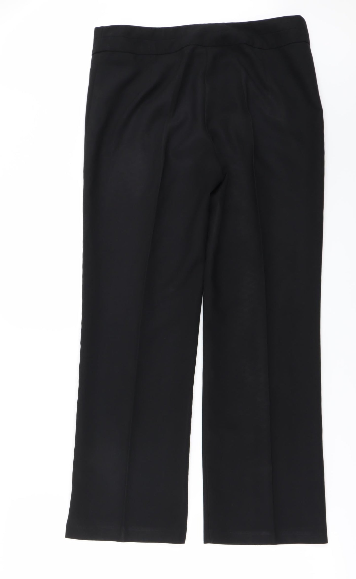 George Womens Black   Trousers  Size 10 L25 in