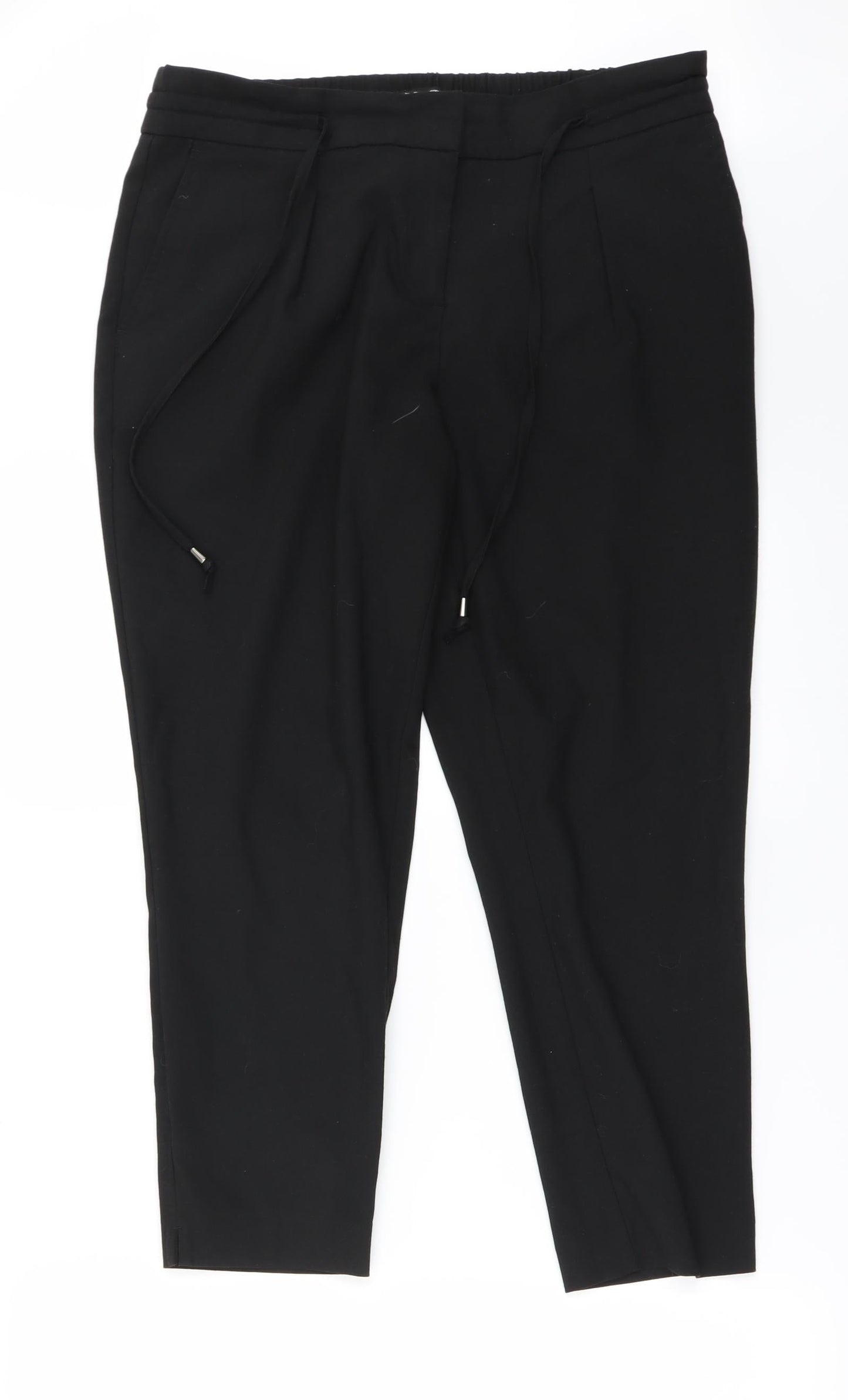 Womens UK Size 12 NEXT Regular Fit  Black Trousers