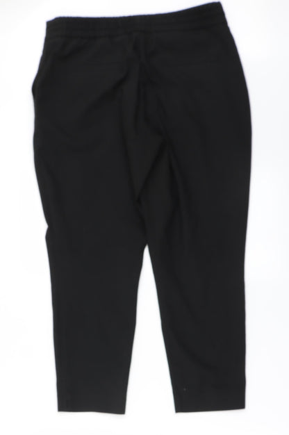 Womens UK Size 12 NEXT Regular Fit  Black Trousers