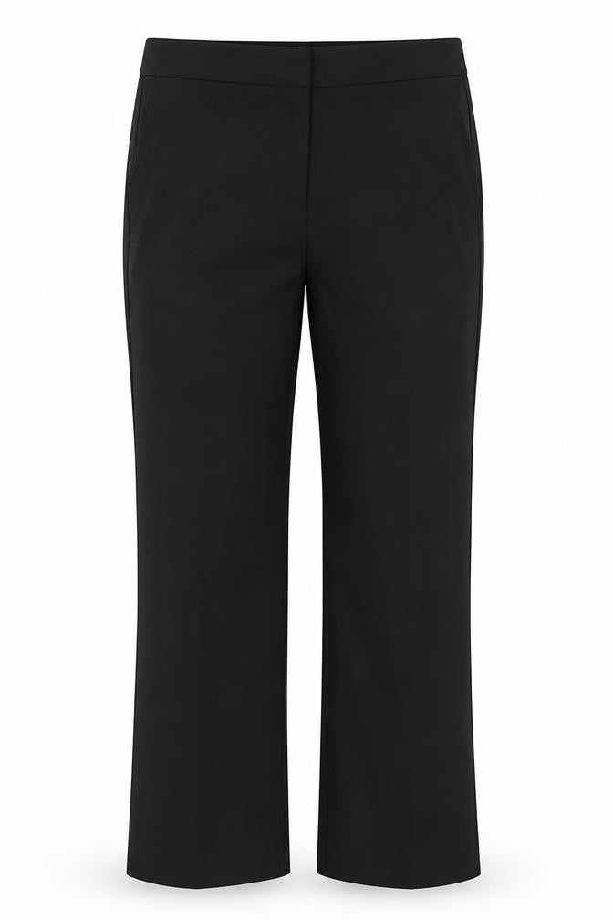 Womens UK Size 10 Papaya Regular Fit  Black Trousers