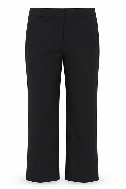 Womens UK Size 10 Papaya Regular Fit  Black Trousers