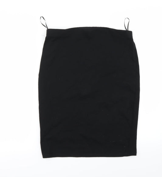 George Womens Black   A-Line Skirt Size 12