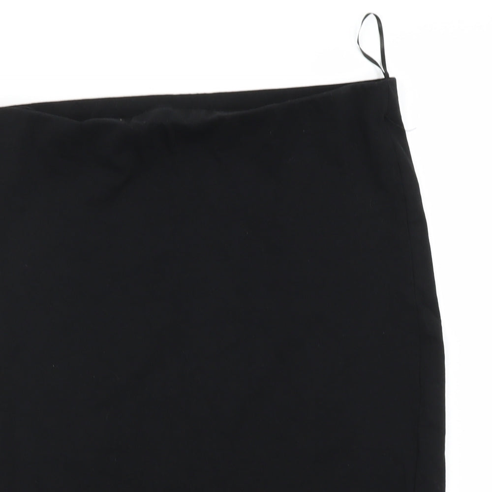 George Womens Black   A-Line Skirt Size 12