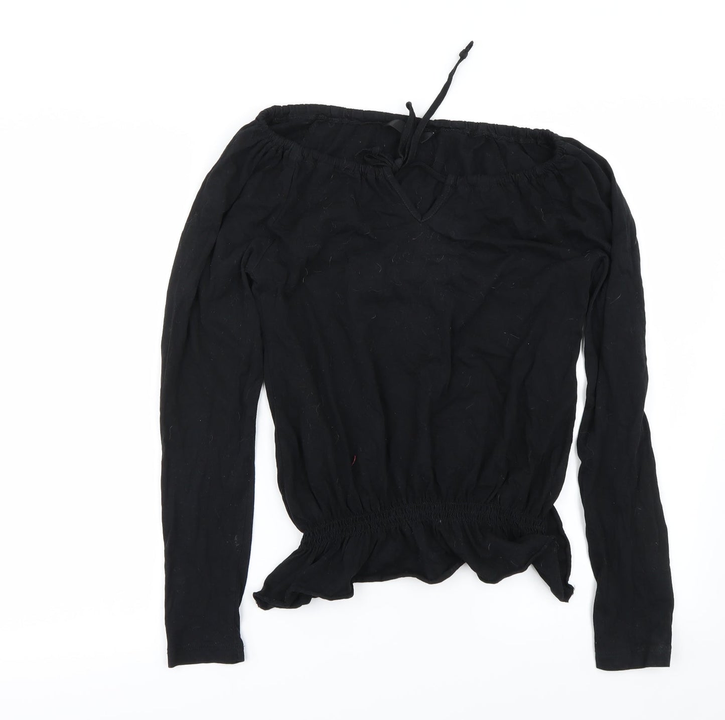 F&F Womens Black   Basic Blouse Size 8