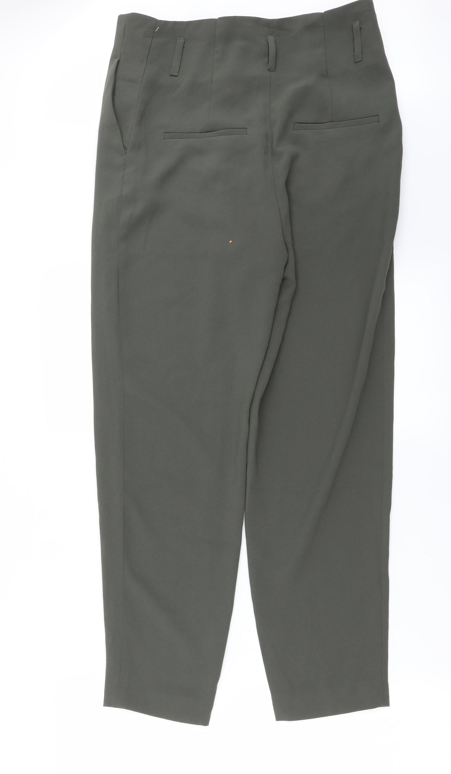 H&M Womens Green   Trousers  Size 6 L25 in