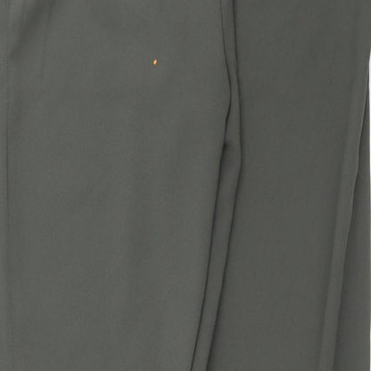 H&M Womens Green   Trousers  Size 6 L25 in