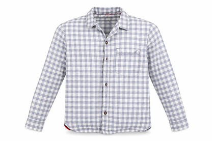 Marks & Spencer Boys Grey   Basic Button-Up Size 9-10 Years