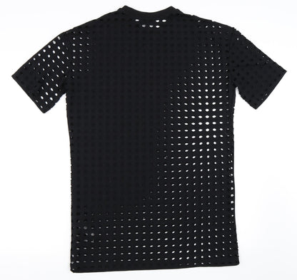 Topshop Womens Black   T-Shirt Dress  Size 6