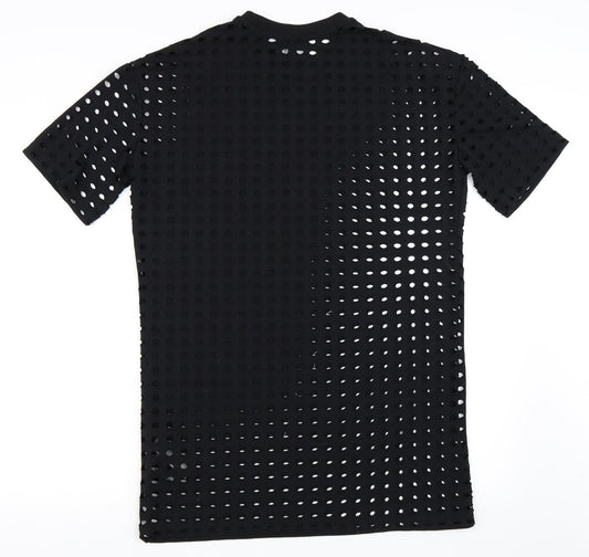 Topshop Womens Black   T-Shirt Dress  Size 6