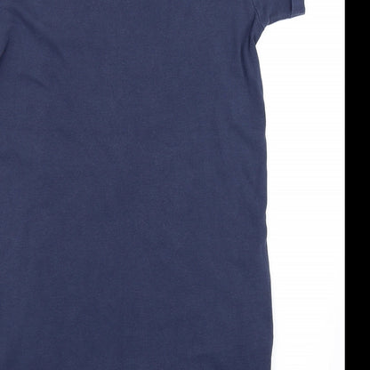 Oasis Womens Blue   T-Shirt Dress  Size S