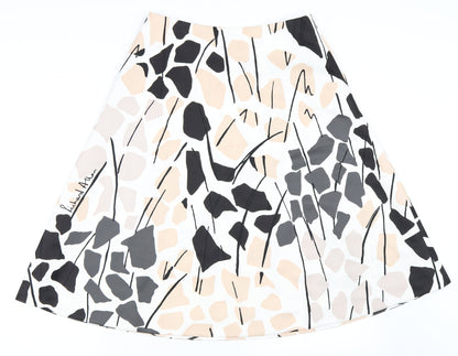 H&M Womens Beige   Flare Skirt Size 38