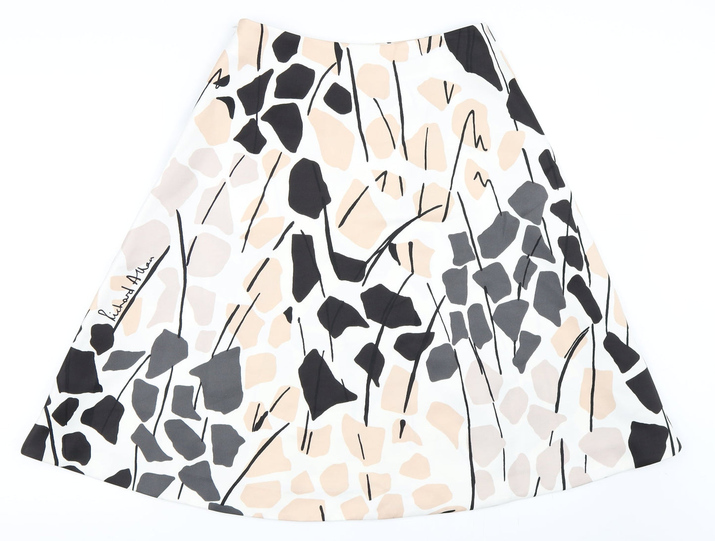 H&M Womens Beige   Flare Skirt Size 38