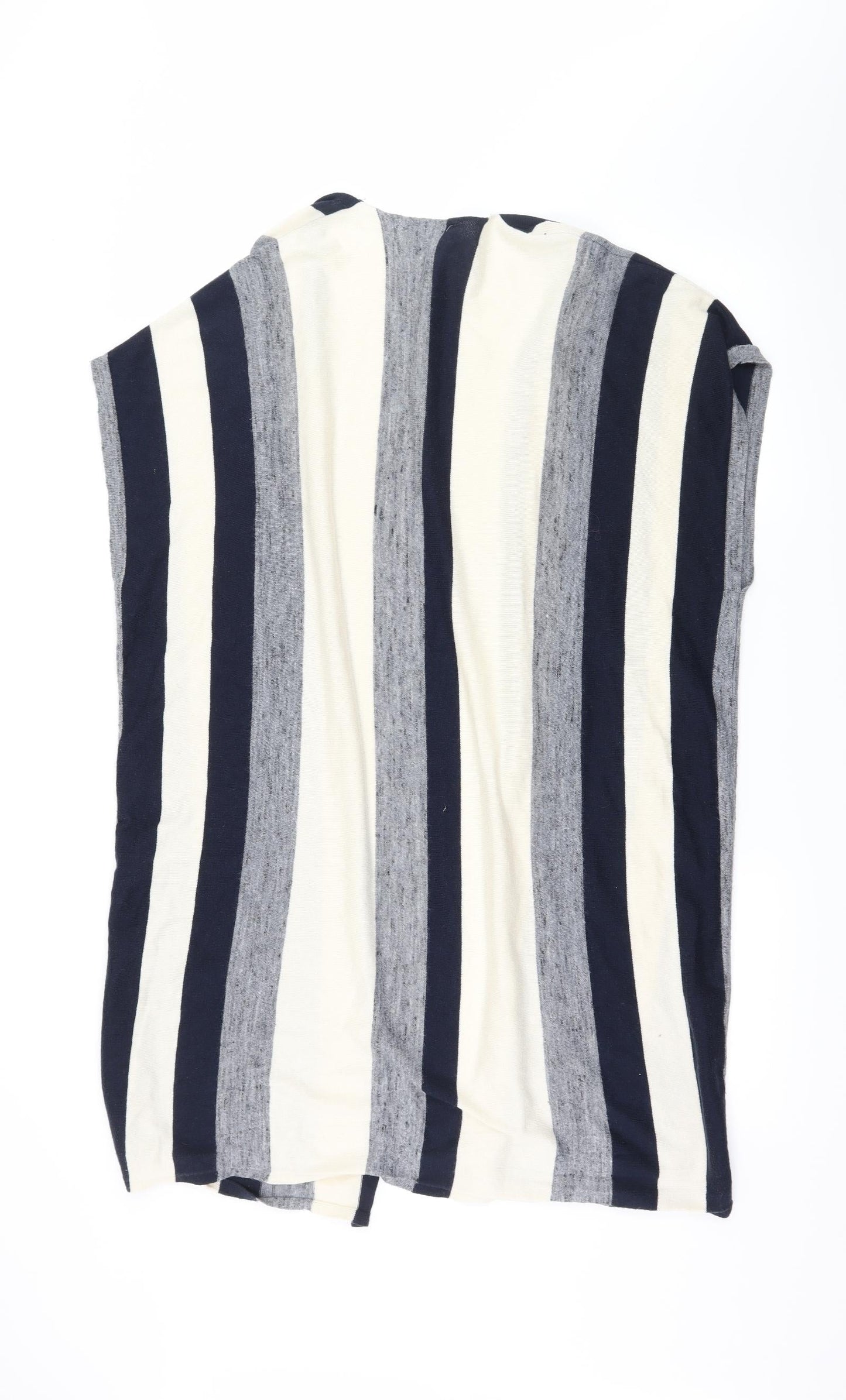Papaya Womens Multicoloured Striped Knit Cardigan Jumper Size S