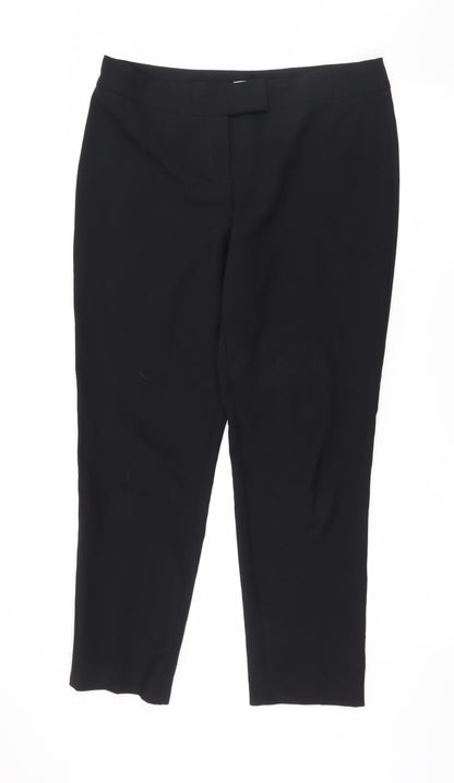 George Womens Black   Trousers  Size 14 L28 in