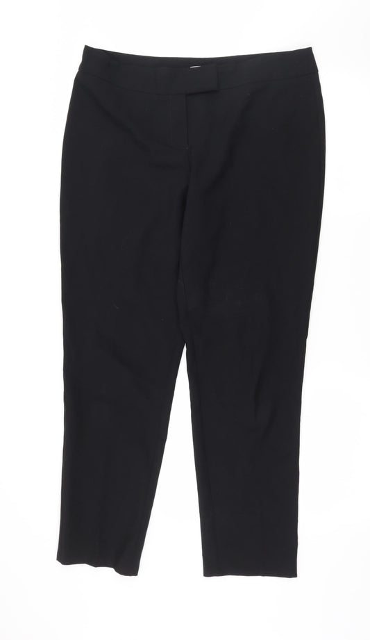 George Womens Black   Trousers  Size 14 L28 in