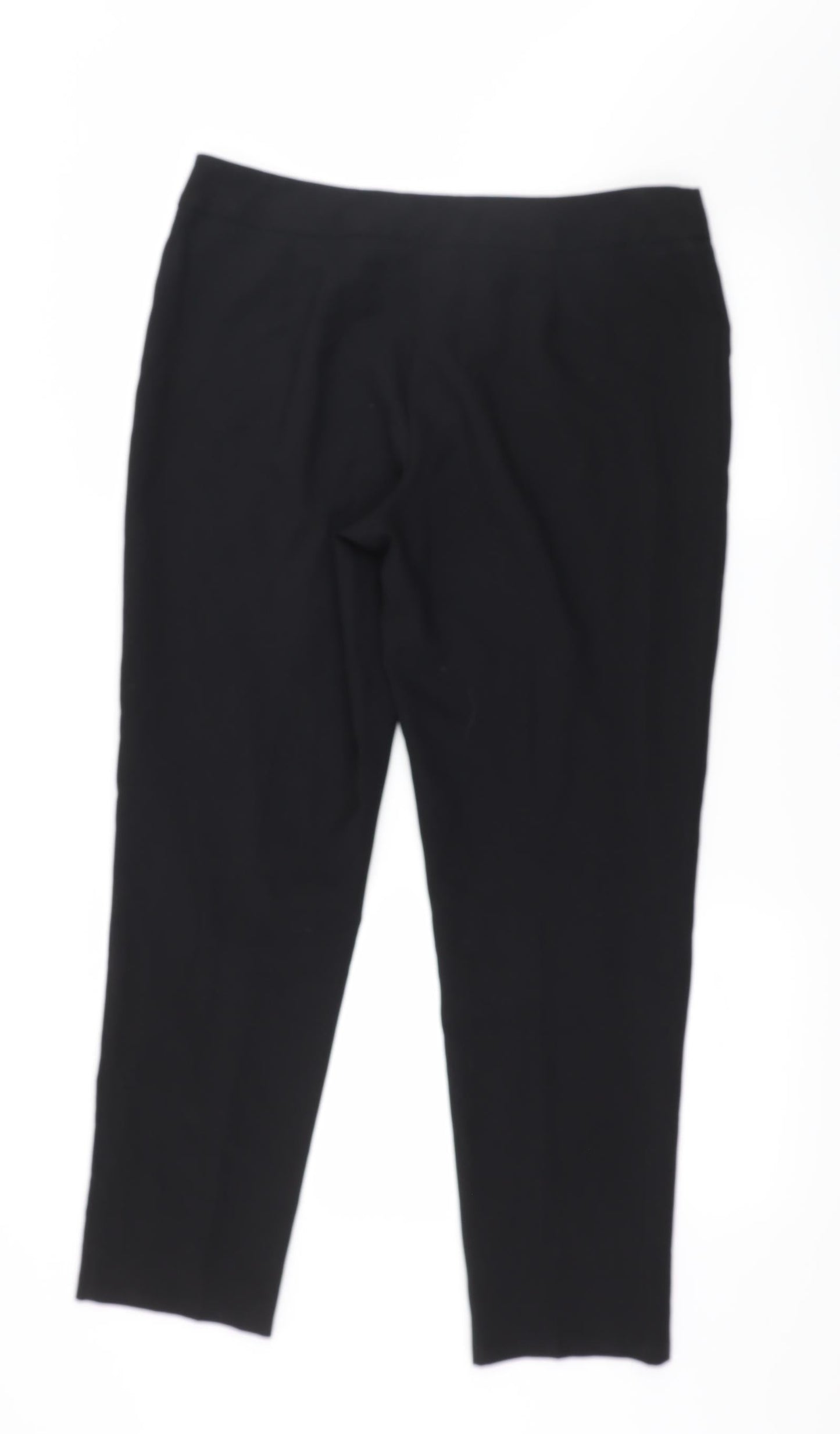 George Womens Black   Trousers  Size 14 L28 in