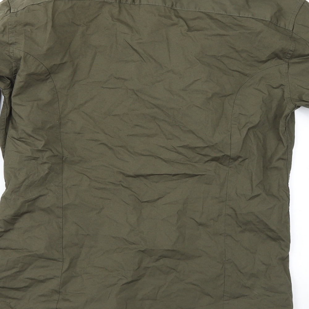 ASOS Mens Green    Button-Up Size M
