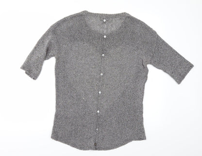 NEXT Womens Silver   Pullover Jumper Size 10