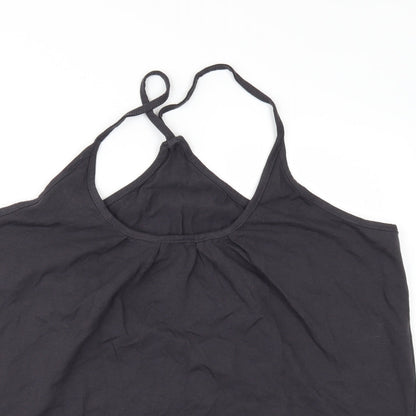 Label Be Womens Grey   Basic T-Shirt Size 18