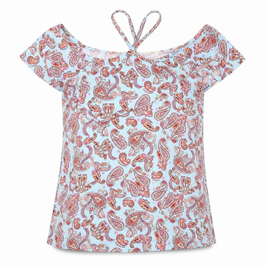 Womens UK Size 12 George Blue Basic Blouse