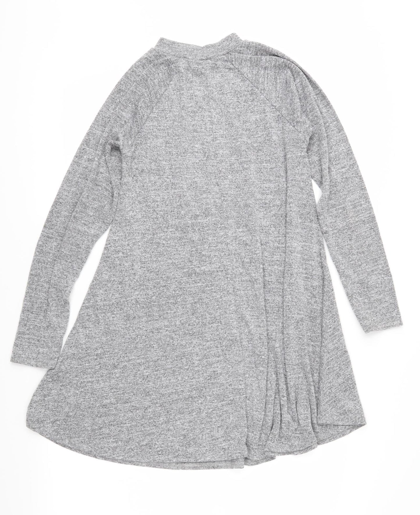 Bonnie & Clyde Womens Grey  Jersey Fit & Flare  Size 10