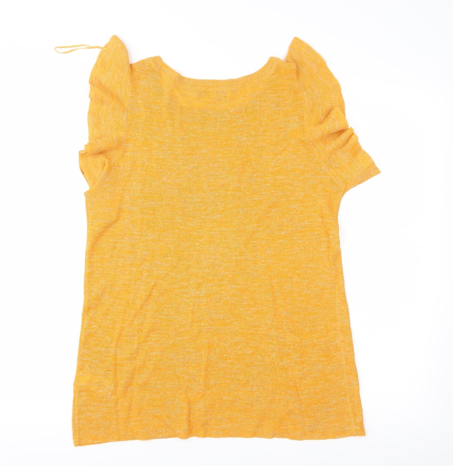NEXT Womens Orange  Knit Pullover Jumper Size 14