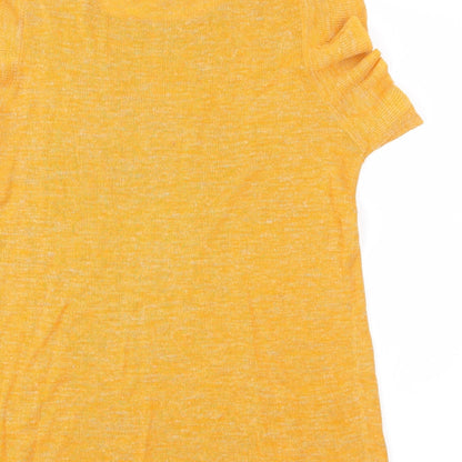 NEXT Womens Orange  Knit Pullover Jumper Size 14