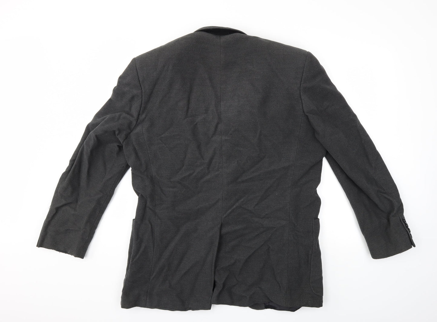 Mens UK Size 42 Preworn Regular Grey Suit Jacket