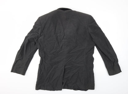 Mens UK Size 42 Preworn Regular Grey Suit Jacket