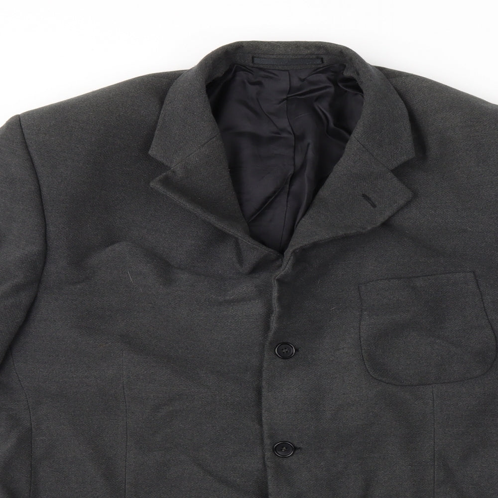 Mens UK Size 42 Preworn Regular Grey Suit Jacket