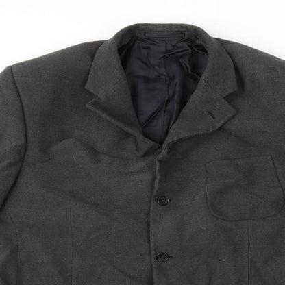 Mens UK Size 42 Preworn Regular Grey Suit Jacket