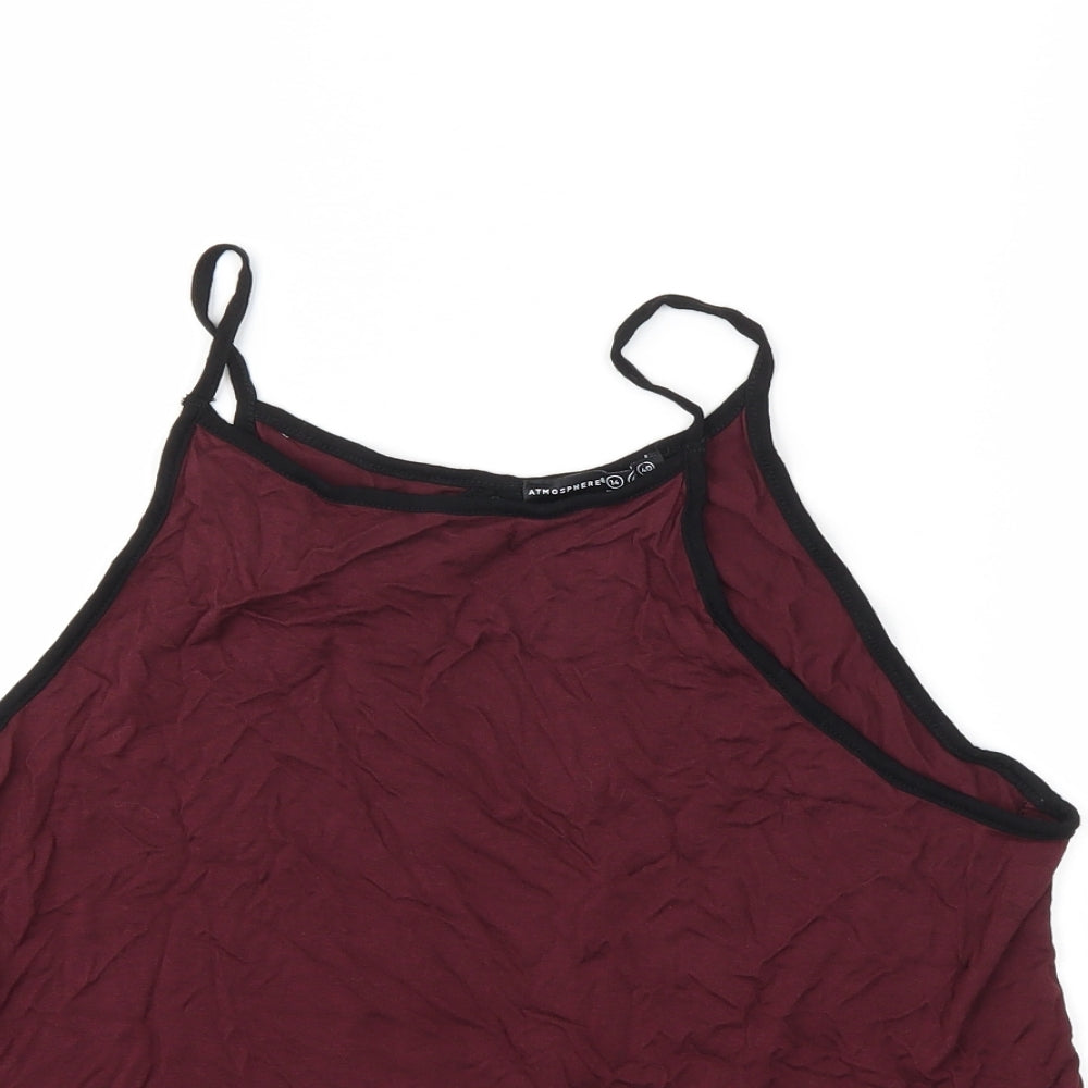 Atmosphere Womens Red   Basic Tank Size 14