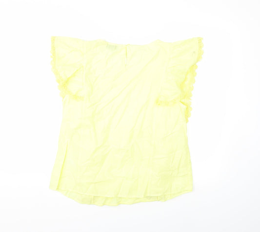 F&F Womens Yellow   Basic Blouse