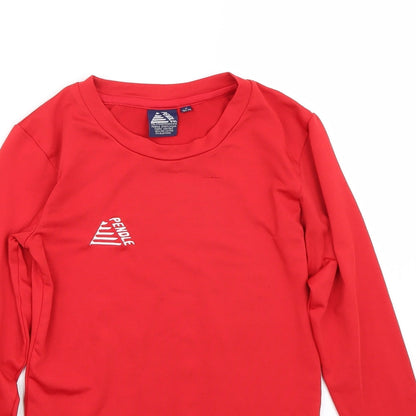 Pendle Boys Red   Basic T-Shirt Size 3 Years