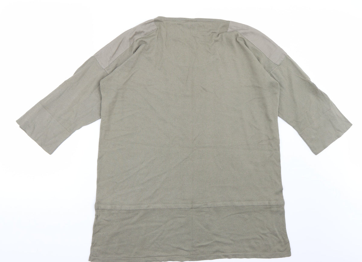 ESPRIT Womens Green   Pullover Jumper Size XL