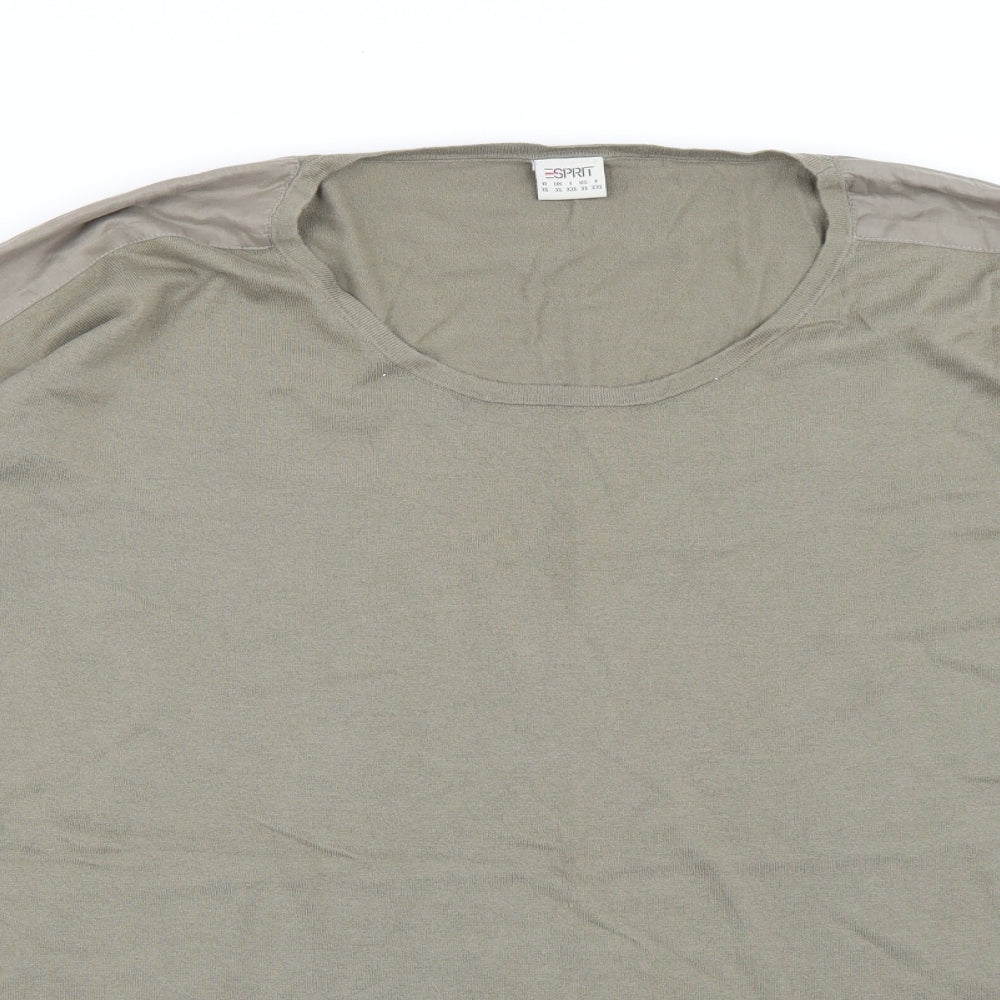 ESPRIT Womens Green   Pullover Jumper Size XL