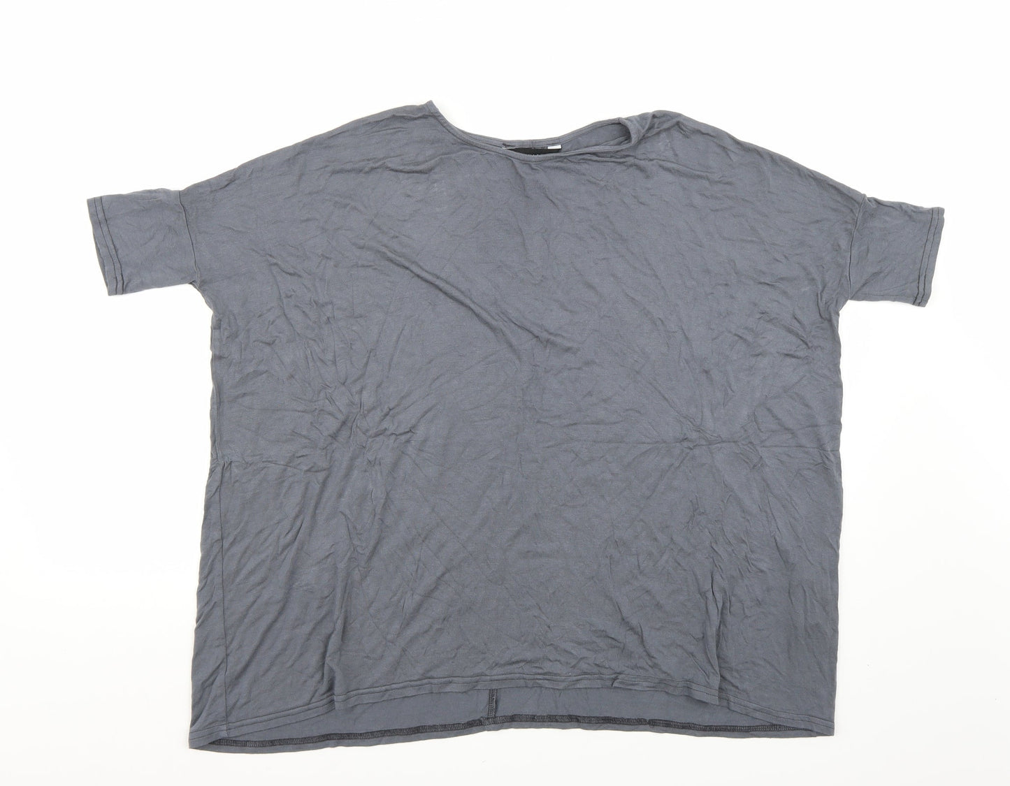 Newlook Womens Grey   Basic T-Shirt Size 12