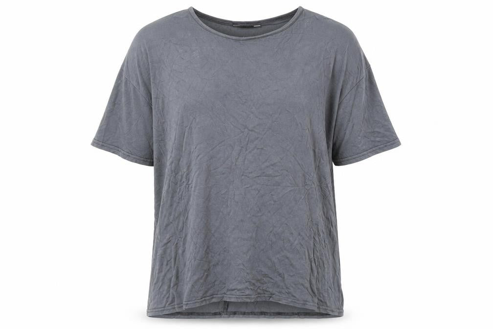 Womens UK Size 12 Newlook Grey Basic T-Shirt