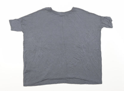 Newlook Womens Grey   Basic T-Shirt Size 12