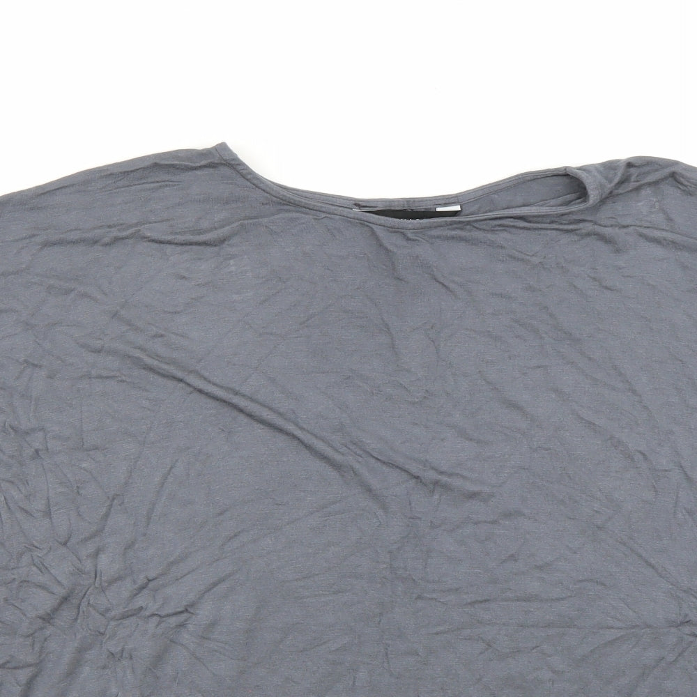 Newlook Womens Grey   Basic T-Shirt Size 12