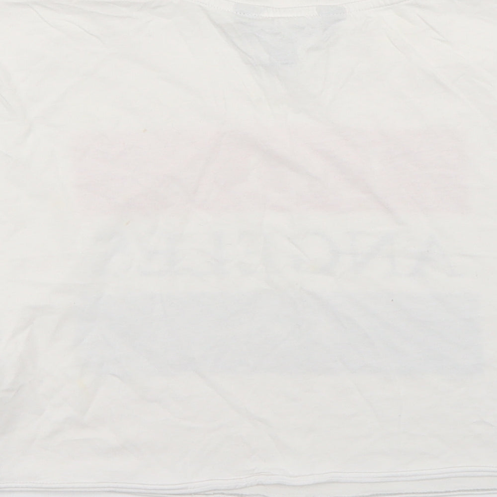 Womens UK Size S newlook White Basic T-Shirt