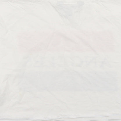 Womens UK Size S newlook White Basic T-Shirt