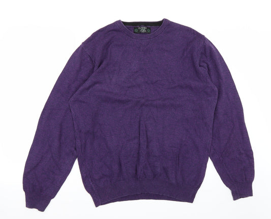 Dunnes Mens Purple   Pullover Jumper Size L